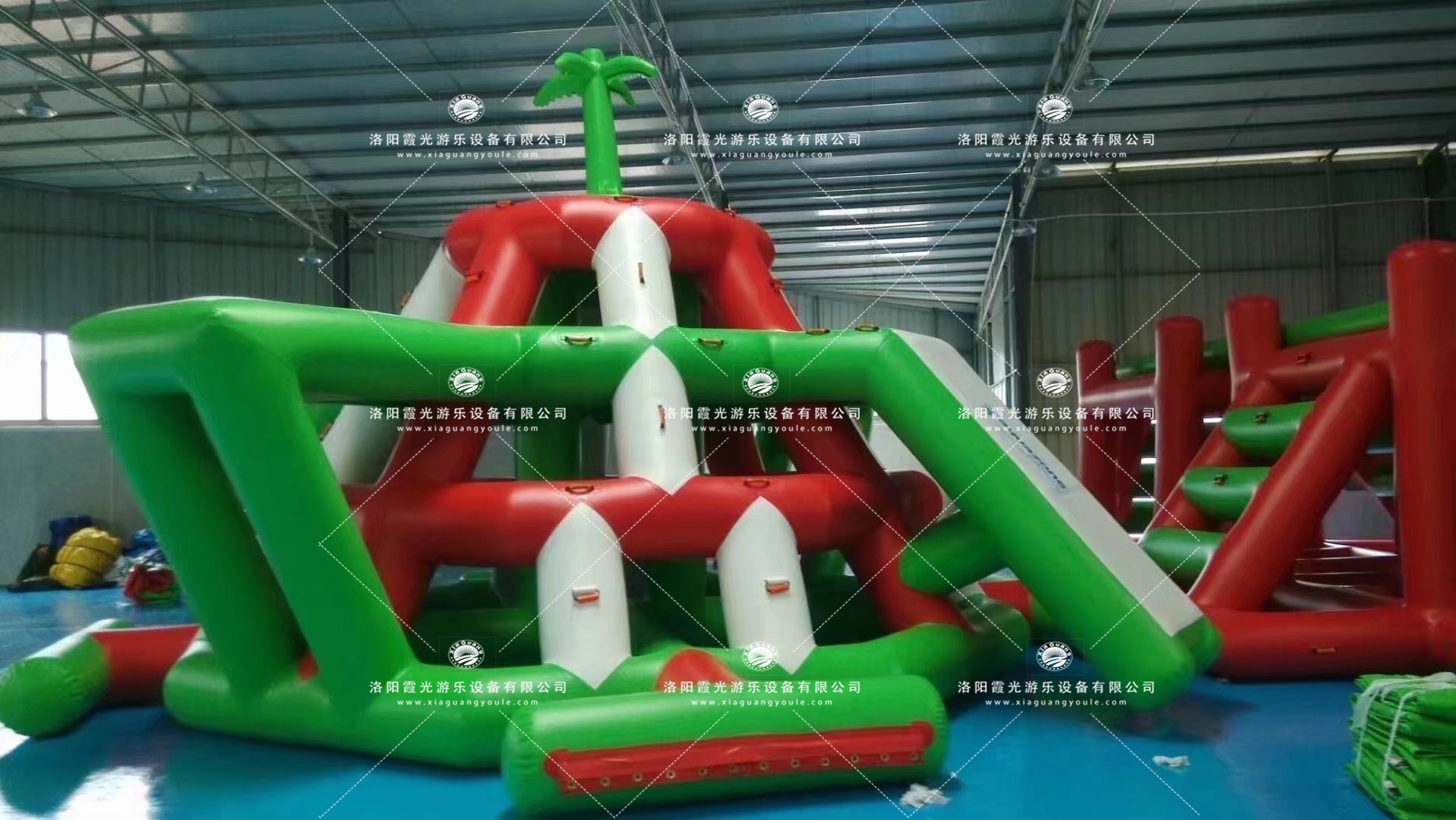彭水水上闯关道具